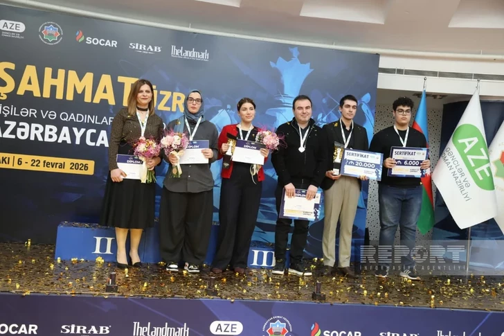 Media.az - Новости Азербайджана - В Баку состоялось закрытие чемпионата Азербайджана по шахматам