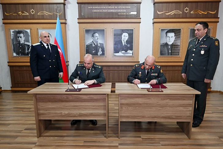 Media.az - Новости Азербайджана - Подписан меморандум между Национальным университетом обороны и Военной прокуратурой