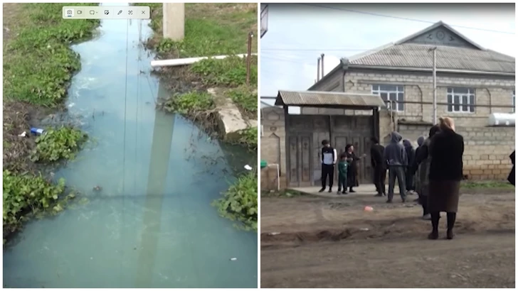 В Евлахе второй ребенок из одной семьи погиб, упав в арык со сточными водами