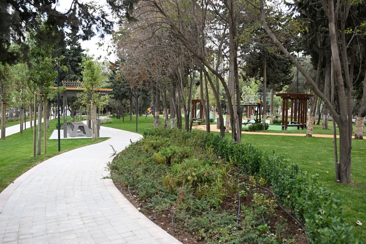 Media.az - Новости Азербайджана - Президент Ильхам Алиев и Первая леди Мехрибан Алиева открыли новый парк в Наримановском районе Баку
