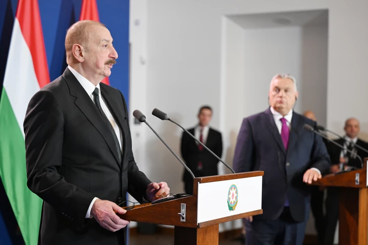 Media.az - Новости Азербайджана - Президент Азербайджана и премьер-министр Венгрии выступили с заявлениями для прессы
