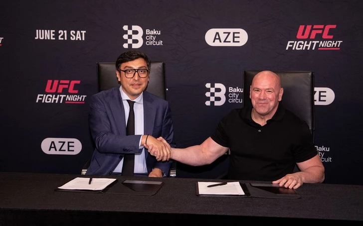 Азербайджан впервые примет турнир UFC
