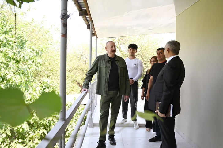 Media.az - Новости Азербайджана - Президент побывал в ходжалинском Ханъюрду, встретился с группой переселившихся в село жителей