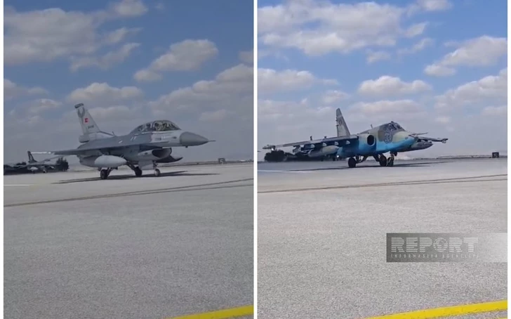 Азербайджанские Су-25 приняли участие в масштабном авиашоу в Конье