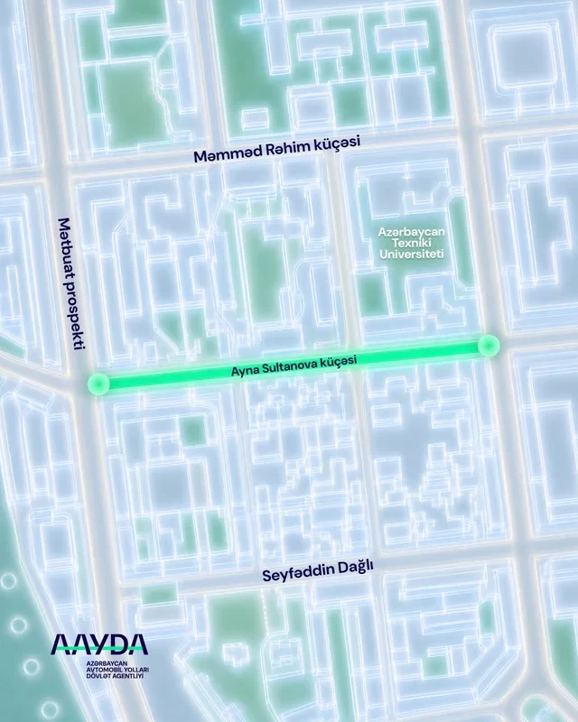Media.az - Новости Азербайджана - На двух дорогах в Баку временно ограничат движение из-за ремонтных работ
