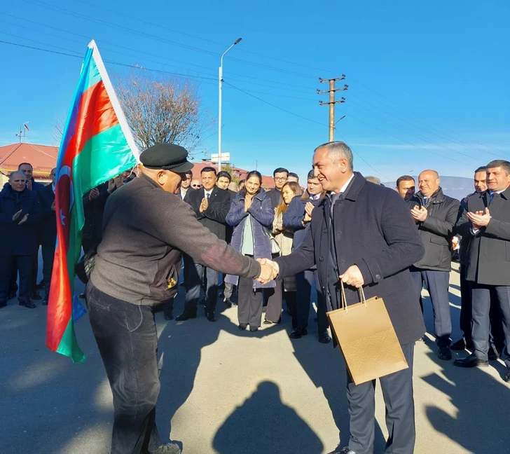 Media.az - Новости Азербайджана - Возвращение домой: первые семьи переселенцев обрели новый дом в Кяркиджахане города Ханкенди