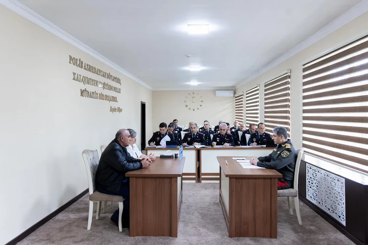 Media.az - Новости Азербайджана - Вилаят Эйвазов провел в Гёйчае очередной прием граждан и строевой смотр