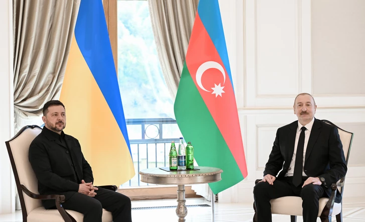 Media.az - Новости Азербайджана - В Габале прошла встреча президентов Азербайджана и Украины один на один