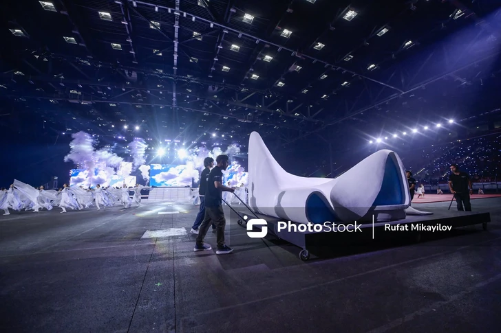 Media.az - Новости Азербайджана - В Baku Crystal Hall состоялась церемония открытия Республиканской спортивной олимпиады школьников