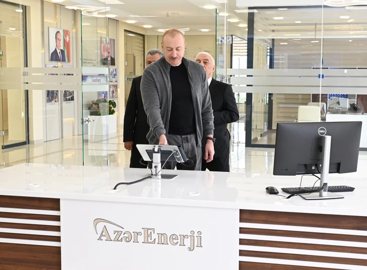 Media.az - Новости Азербайджана - Президент Ильхам Алиев принял участие в открытии Центра хранения энергии «Абшерон»