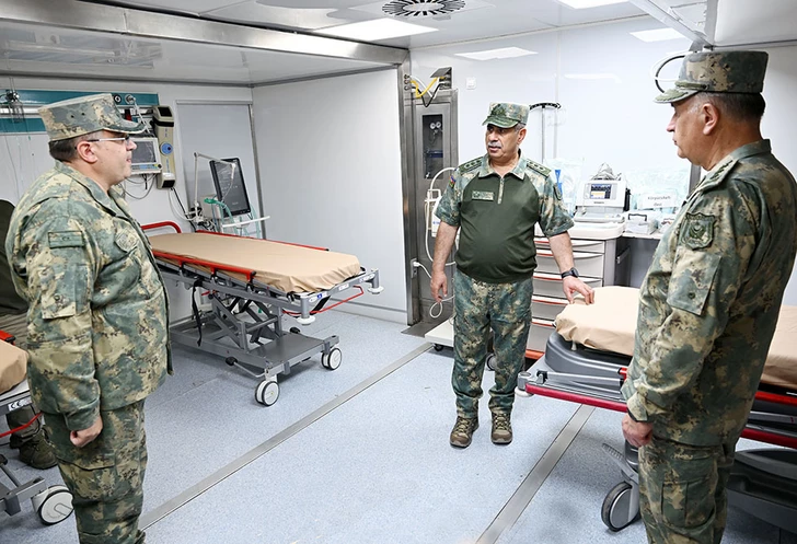 Media.az - Новости Азербайджана - Руководство Минобороны понаблюдало за ходом тренировок в рамках учений «Сила единства - 2026»