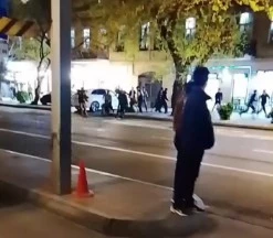 В центре Баку произошла массовая драка