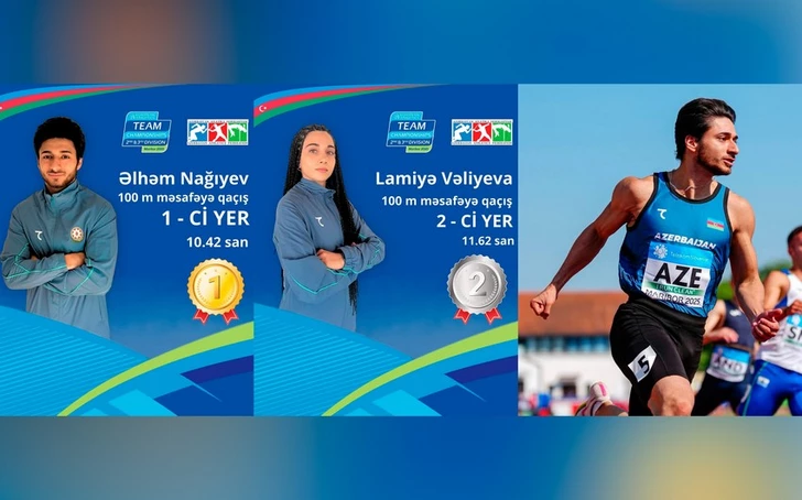 Азербайджанские атлеты успешно стартовали на чемпионате Европы в Словении