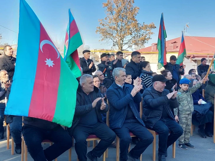 Media.az - Новости Азербайджана - Возвращение домой: первые семьи переселенцев обрели новый дом в Кяркиджахане города Ханкенди