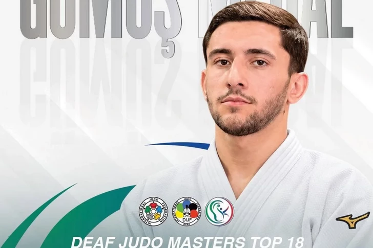 Айдын Азизов завоевал серебряную медаль на турнире Deaf Judo Masters Top 18 в Лозанне