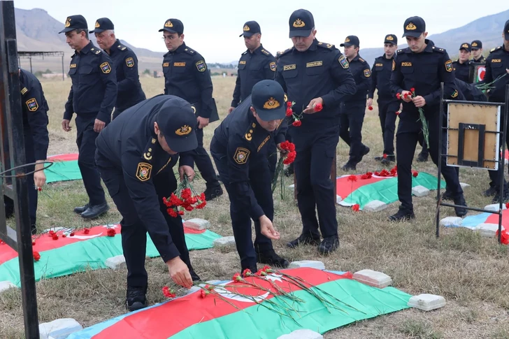 В Ходжалы почтили память шехидов