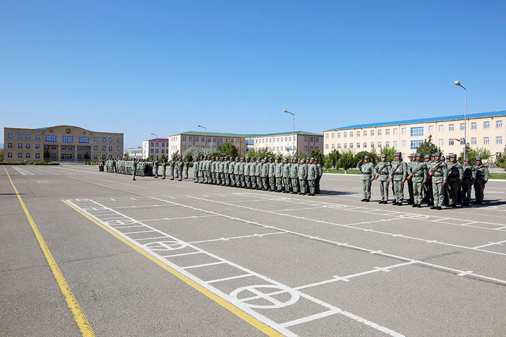 Media.az - Новости Азербайджана - В Отдельной общевойсковой армии прошел выпуск военнослужащих сверхсрочной службы