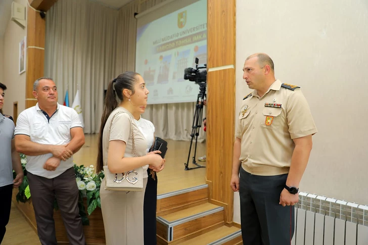 Media.az - Новости Азербайджана - В Национальном университете обороны состоялся «День открытых дверей» для абитуриентов