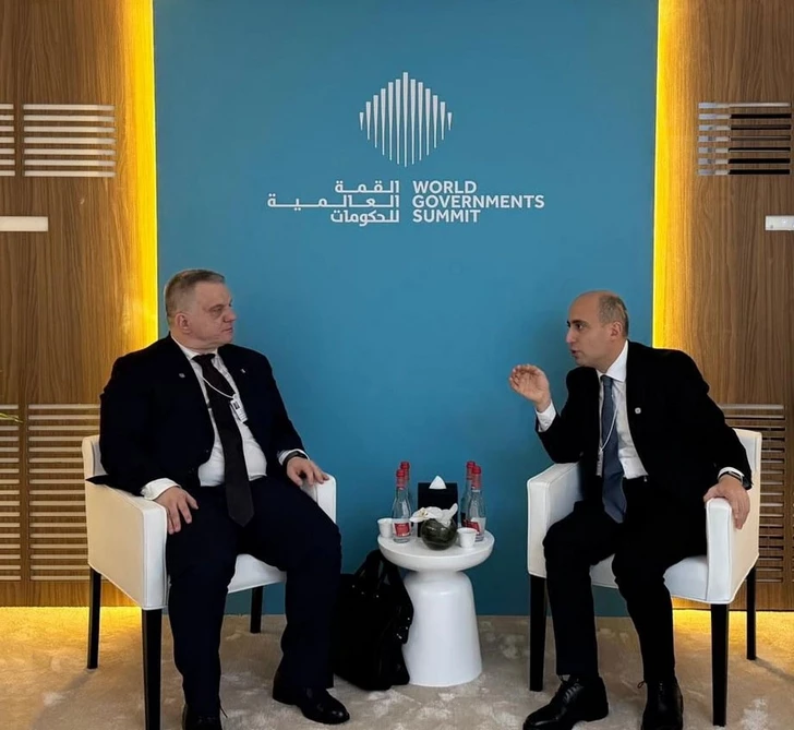 Министр образования Азербайджана провел серию встреч на саммите в ОАЭ