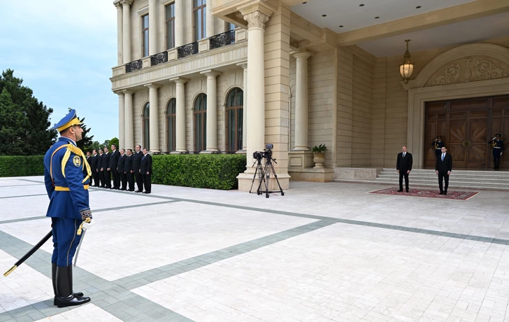 Media.az - Новости Азербайджана - В Баку состоялась церемония официальной встречи президента Туркменистана