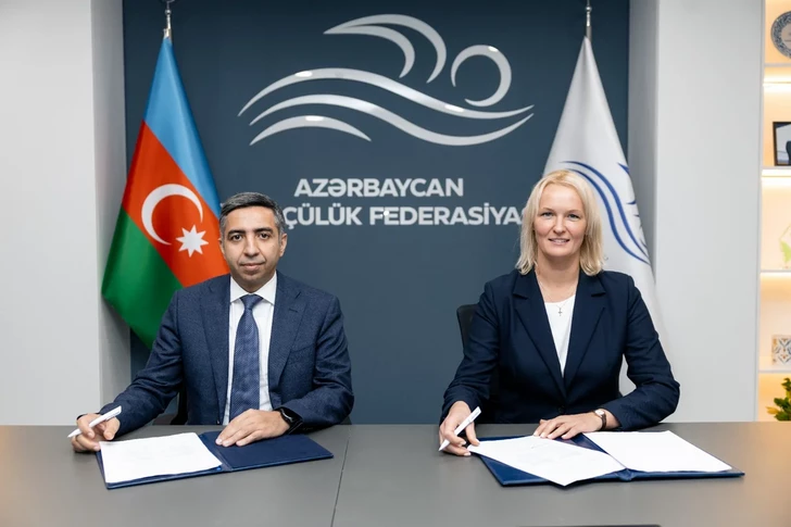 Азербайджан и Беларусь подписали меморандум о сотрудничестве в сфере плавания