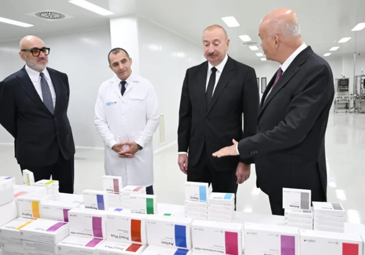Media.az - Новости Азербайджана - Фармацевтическое производство в Азербайджане: новый завод способен выпускать 2,5 млрд таблеток в год
