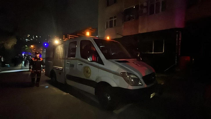Media.az - Новости Азербайджана - Пожар в Баку: 27 человек отравились дымом, 1 в тяжелом состоянии