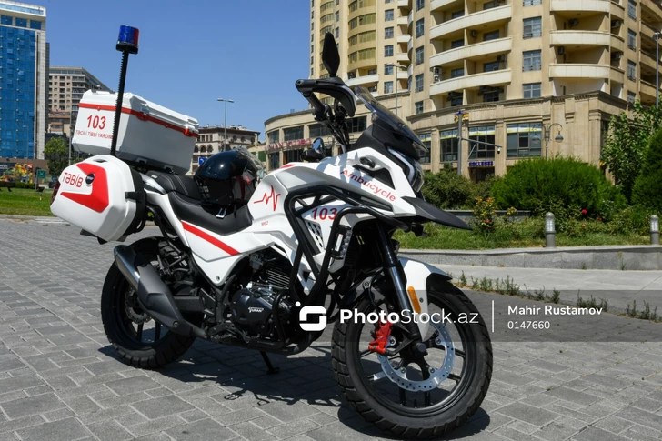 Media.az - Новости Азербайджана - Ambucycle: в Азербайджане впервые запустят мотоциклы скорой помощи