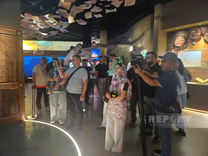 Media.az - Новости Азербайджана - Представители азербайджанских СМИ побывали в мавзолее Имама Бухари в Узбекистане