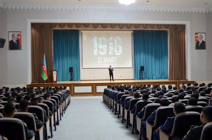 Минобороны: Состоялся цикл поминальных мероприятий по случаю 31 марта - Дня геноцида азербайджанцев