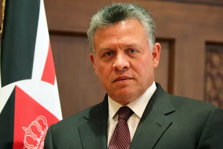 Король Иордании поздравил Президента Ильхама Алиева