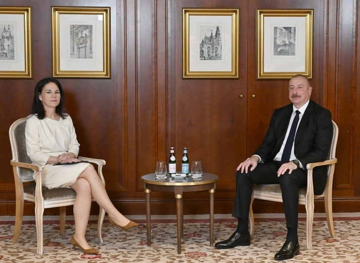 В Берлине состоялась встреча Президента Азербайджана с главой МИД Германии