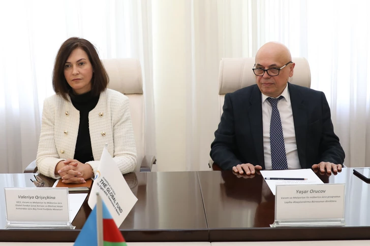Media.az - Новости Азербайджана - В Минздраве состоялась встреча с новоназначенным портфолио-менеджером Глобального фонда