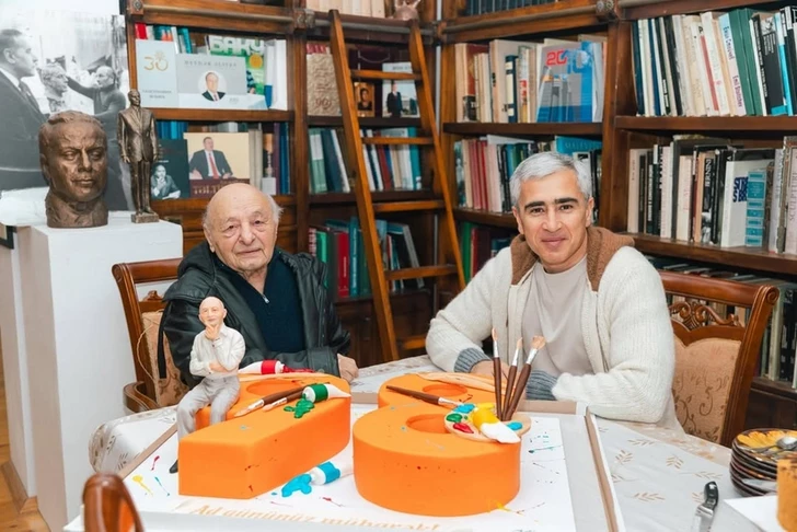 Анар Алакбаров поздравил Омара Эльдарова с 98-летием