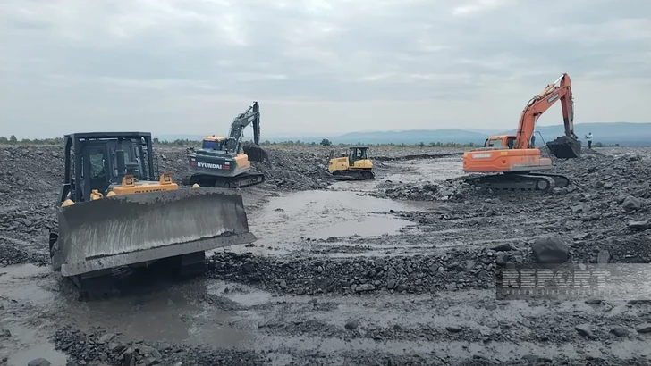 Media.az - Новости Азербайджана - После сильных дождей в Огузском районе усилены меры по борьбе с селевыми потоками