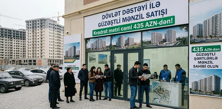 В Азербайджане продолжается продажа льготного жилья: от 435 манатов за квадратный метр