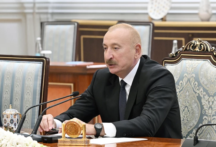 Ильхам Алиев: Узбекистан сегодня – государство, которое имеет большой международный авторитет
