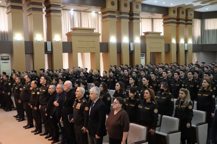В МЧС Азербайджана почтили память жертв трагедии 20 Января