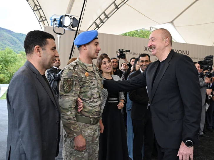 Media.az - Новости Азербайджана - Президент Азербайджана встретился с жителями сел Бадара, Дашбулаг, Сейидбейли и Шушакенд