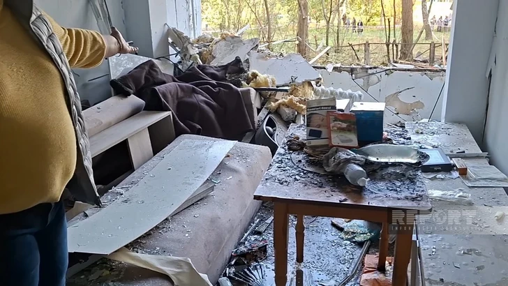 Media.az - Новости Азербайджана - В Киеве во время ракетной атаки пострадала квартира азербайджанской семьи
