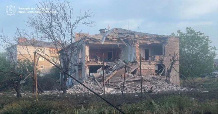 Media.az - Новости Азербайджана - В результате атаки на Запорожье погиб один человек, 37 ранены