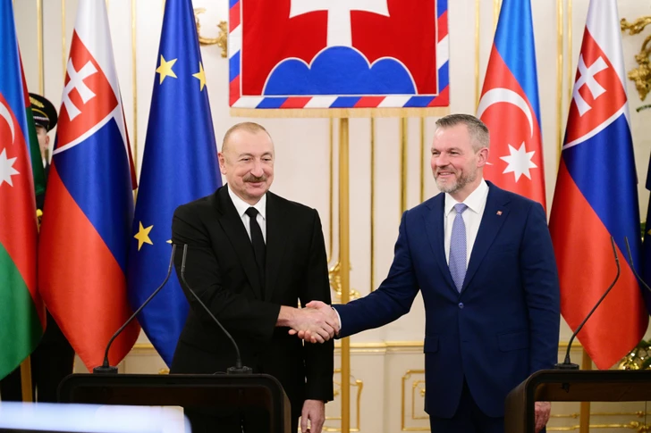Media.az - Новости Азербайджана - Президенты Азербайджана и Словакии выступили с заявлениями для прессы