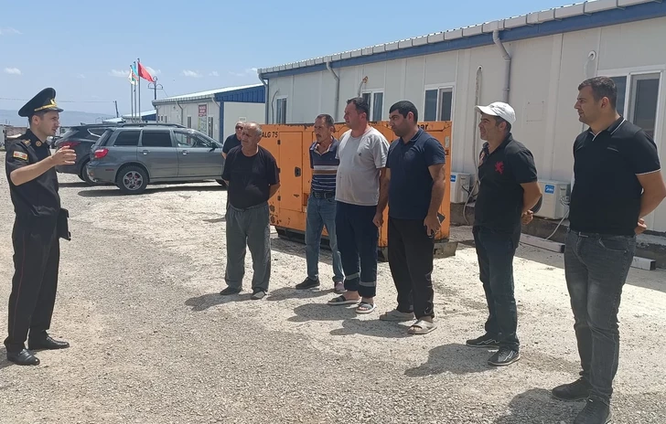 Media.az - Новости Азербайджана - Жителям освобожденных территорий напомнили о правилах пожарной безопасности