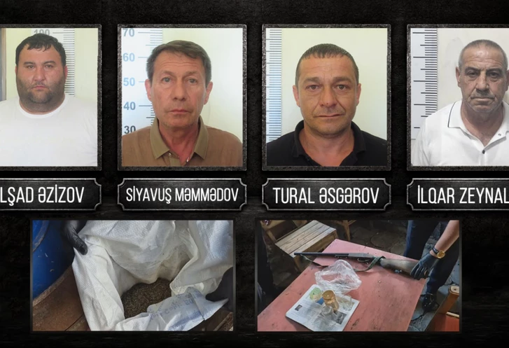 Четверо жителей Огуза арестованы по подозрению в наркоторговле