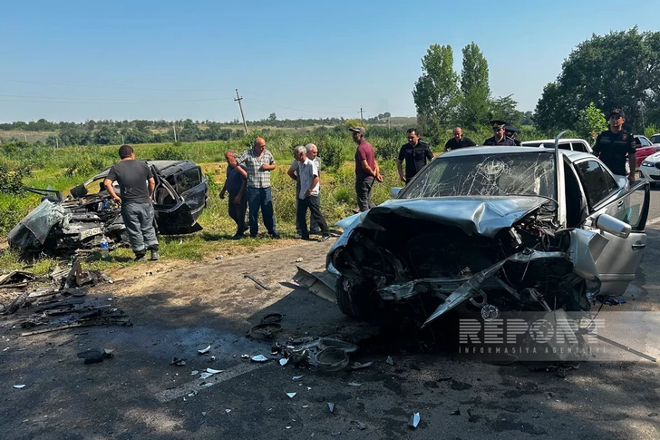 Media.az - Новости Азербайджана - При столкновении двух автомобилей в Газахе погибли три человека