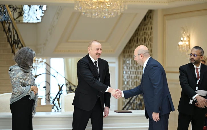 Media.az - Новости Азербайджана - Президент Ильхам Алиев принял исполнительного директора UN-Habitat
