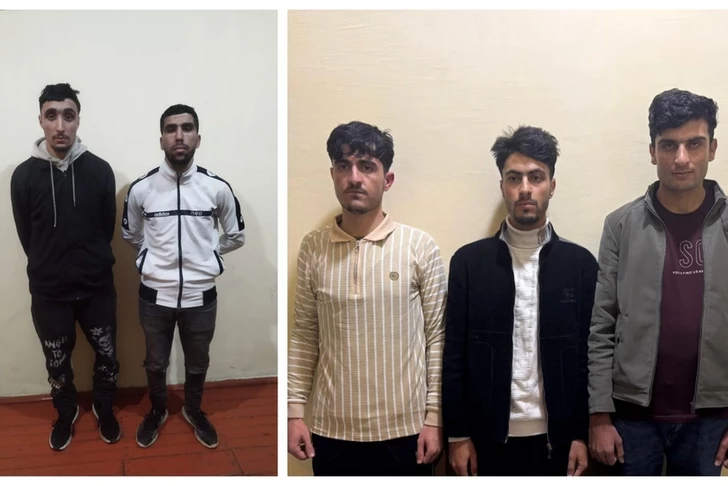 Пограничники Азербайджана задержали группу иностранцев при попытке нелегального пересечения границы