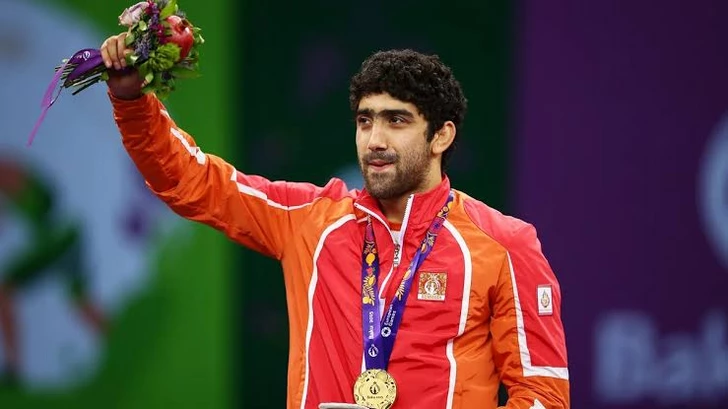 В Баку проходит свадьба олимпийского чемпиона Тогрула Аскерова