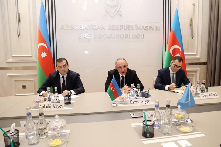 Media.az - Новости Азербайджана - Генпрокурор Азербайджана и представитель ООН обсудили борьбу с терроризмом
