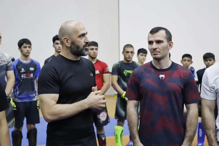Media.az - Новости Азербайджана - Азербайджанский боец UFC Фарман Гасанов провел мастер-класс в Нахчыване